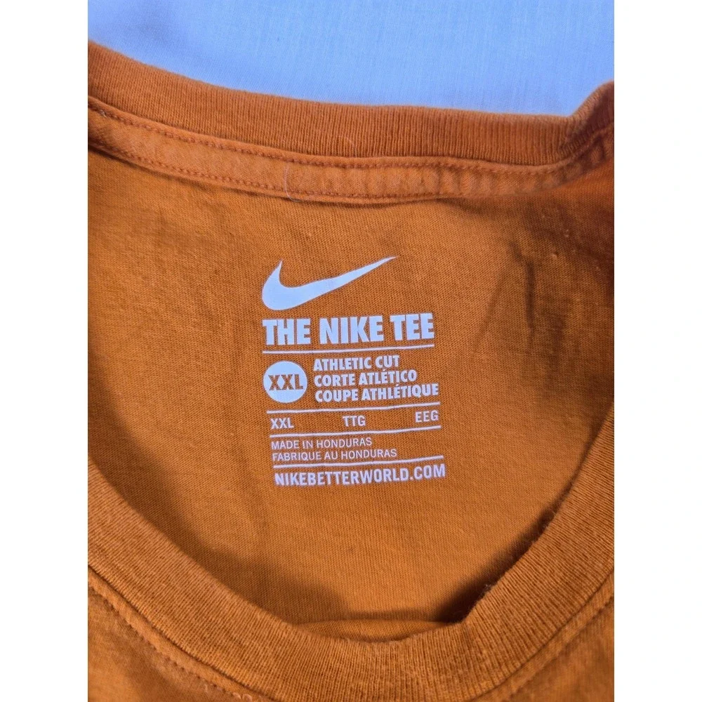 Boise State Broncos Shirt Mens 2XL Orange NCAA Football Nike Short Sleeve Tee